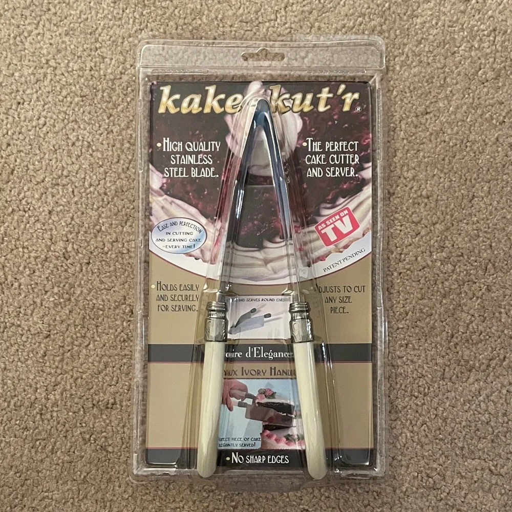 Vintage Kake Kut'r Cake Cutter & Server